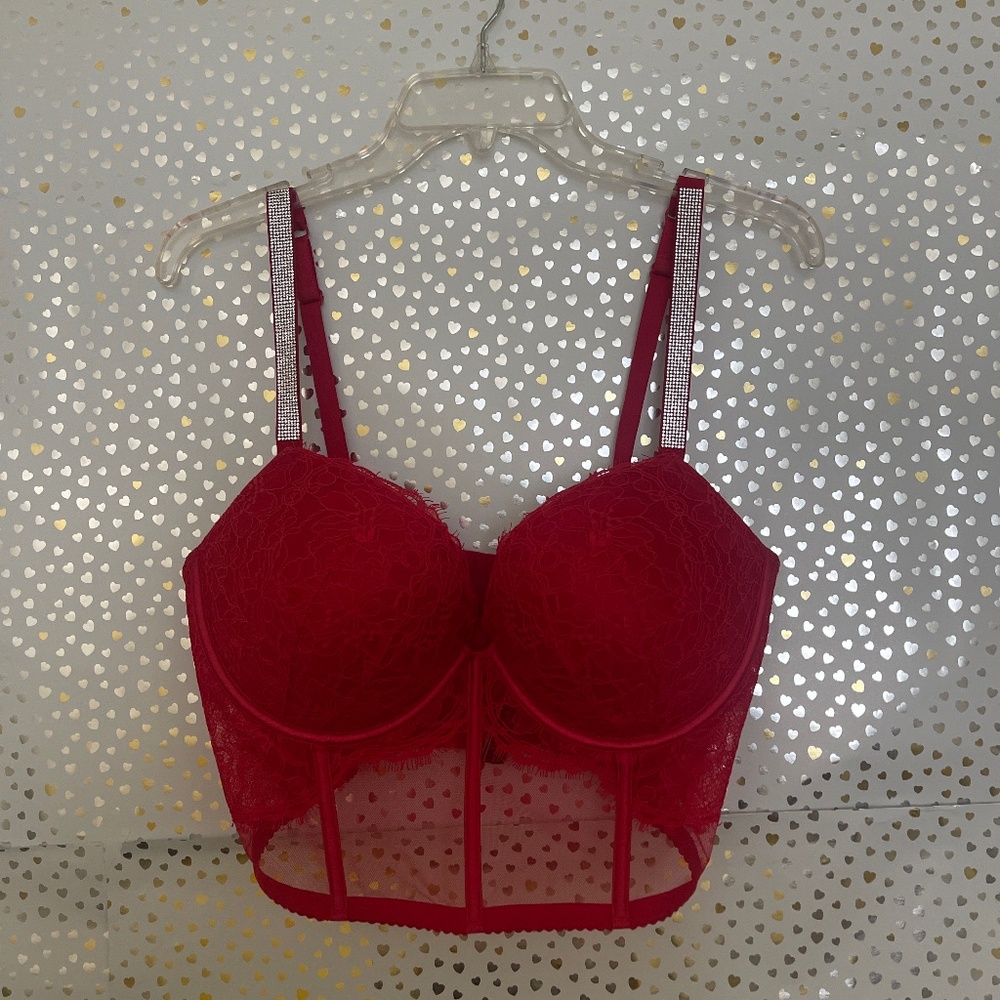 Victorias Secret Push Up Corset Bra